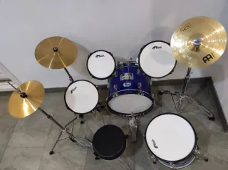 Batería Junior Tiger JDS14-BL + Plato Splash