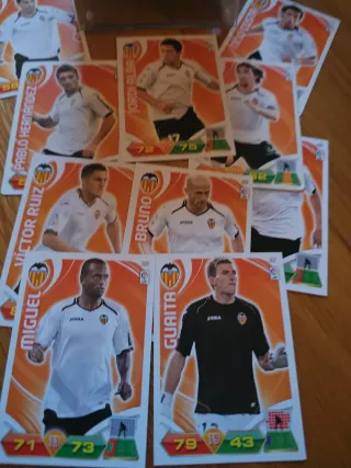 Cromos Panini Valencia 2011-2012
