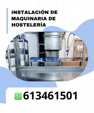 Instalación de maquinaria de hostelería