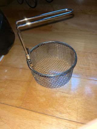 Freidora de aceite DHG negra