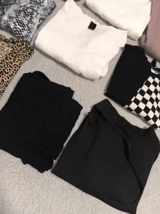 Lote 9 jerseys talla L