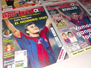 6 REVISTAS DON BALON FC BARCELONA MESSI MARADONA