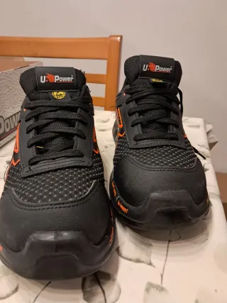Zapatos de seguridad U-Power negros