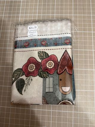 Tela Patchwork Bolso Flores Casa