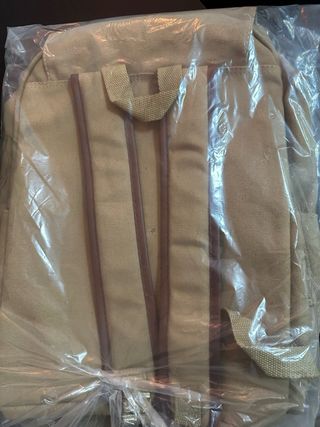 Juego 2 Maletas Cabina Catai Tela Beige + mochila.