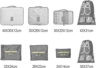 Organizadores de Maleta BillyBath Gris