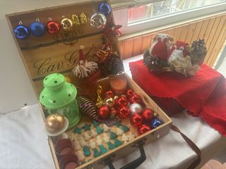 Set decorazioni natalizie vintage