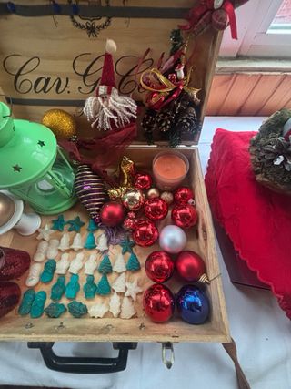 Set decorazioni natalizie vintage