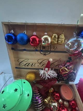 Set decorazioni natalizie vintage