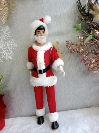 Muñeco Papa Noel Hecho a Mano