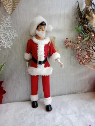 Muñeco Papa Noel Hecho a Mano