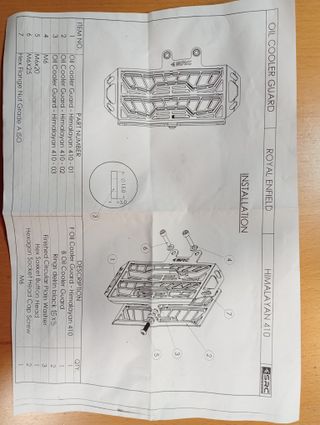 Protector Radiador Royal Enfield Himalayan SRC