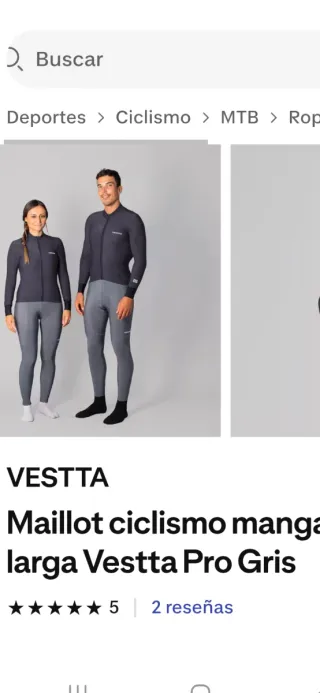 Chaqueta ciclismo invierno Vestta Pro