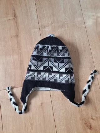 Gorro de alpaca para niño