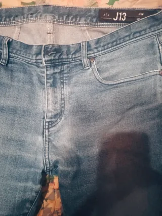 Jeans Armani AX Uomo Slim Blu