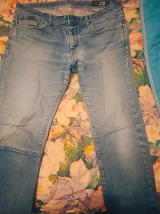 Jeans Armani AX Uomo Slim Blu