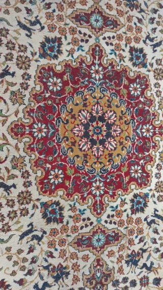 Alfombra Antigua Lana Diseño Oriental