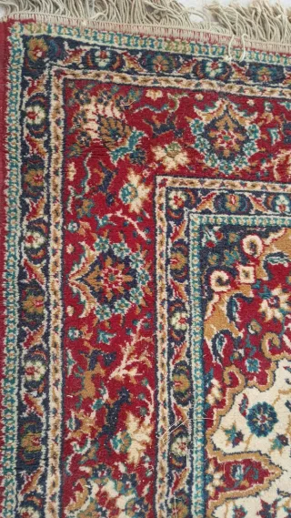 Alfombra Antigua Lana Diseño Oriental