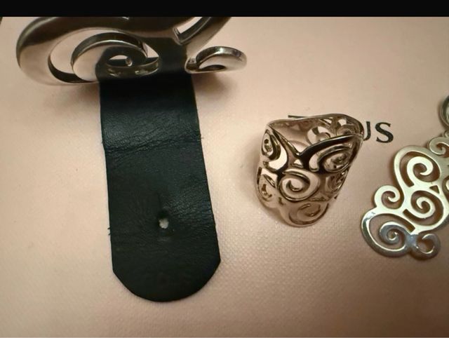 Conjunto Tous Espiral: Pulsera, Anillo y Pendiente