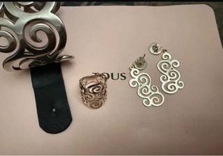 Conjunto Tous Espiral: Pulsera, Anillo y Pendiente