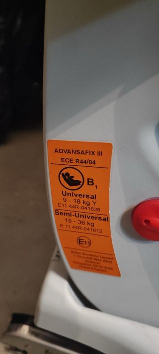 Silla coche Britax Römer Advansafix III