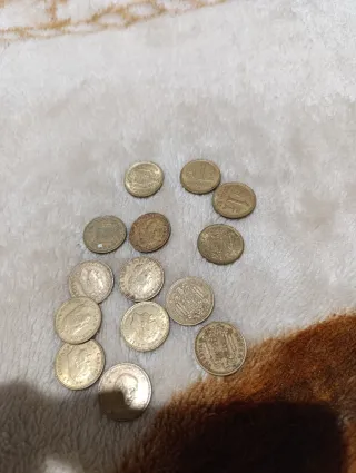 Lote de monedas antiguas