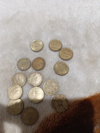 Lote de monedas antiguas