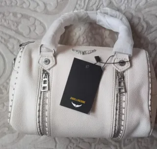 Bolso Zadig & Voltaire Blanco y Plateado