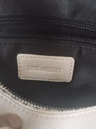 Bolso Zadig & Voltaire Blanco y Plateado
