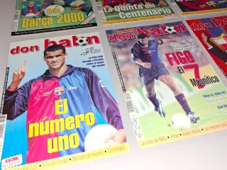 6 REVISTAS DON BALON FC BARCELONA MESSI MARADONA