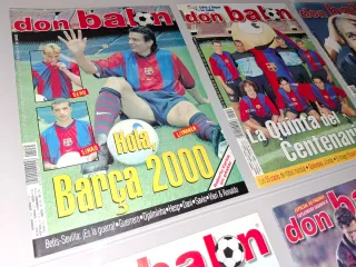 6 REVISTAS DON BALON FC BARCELONA MESSI MARADONA