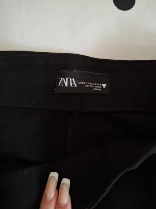 Pantalón de traje Zara mujer negro