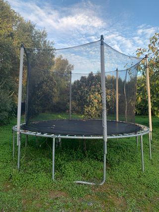 Cama elástica 360 con red de seguridad Decathlon