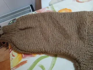 Jersey oversize Zara marrón talla única