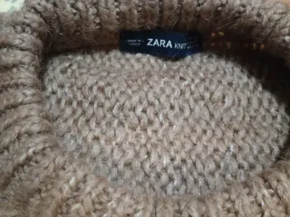 Jersey oversize Zara marrón talla única