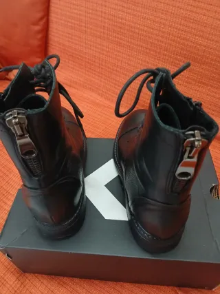 Anfibi Kammi neri donna