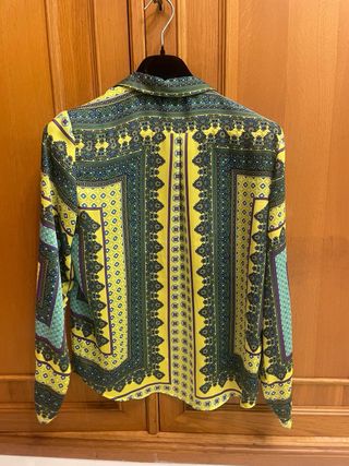 Camicia Zara fantasia geometrica