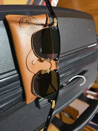 Gafas Ray-Ban Clubmaster 3016 Negro/Dorado