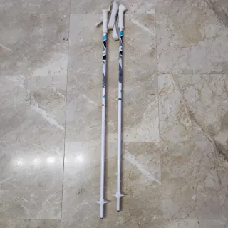 Bastones de esquí blancos 90 cm