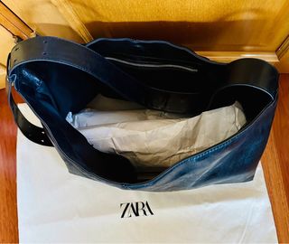 Bolso shopper Zara negro viral