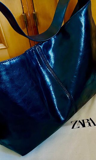 Bolso shopper Zara negro viral