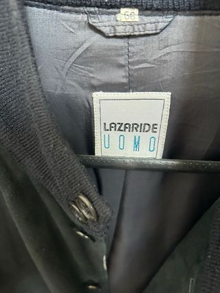 Chaqueta ante azul hombre Talla L