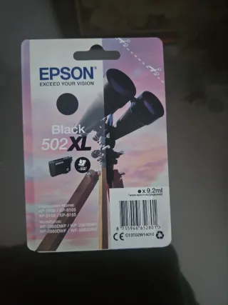 Tinta Epson 502XL Negra