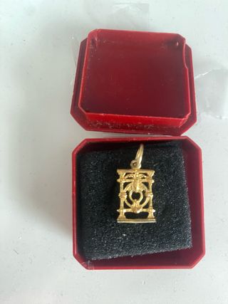 Colgante Bañado en Oro