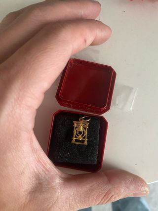 Colgante Bañado en Oro