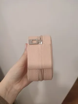 Joyero organizador rosa