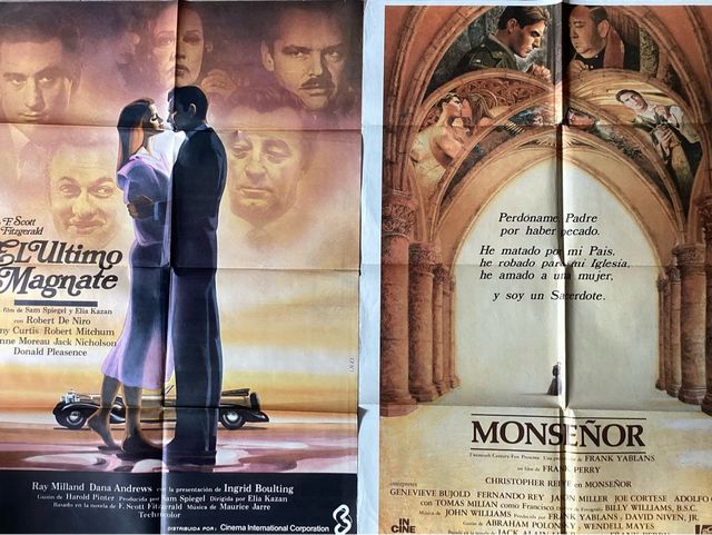 20 Carteles Originales de cine/ época.Desde 10€.