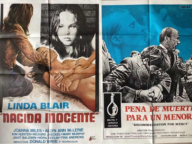 20 Carteles Originales de cine/ época.Desde 10€.