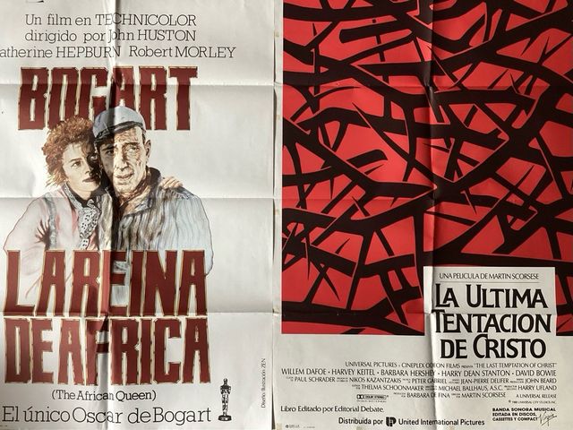 20 Carteles Originales de cine/ época.Desde 10€.