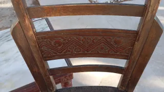 Conjunto mesa y sillas para restaurar